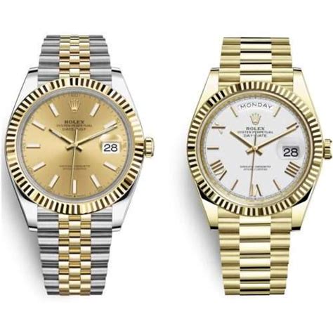 unterschied rolex day date und datejust|Rolex Day-Date chart.